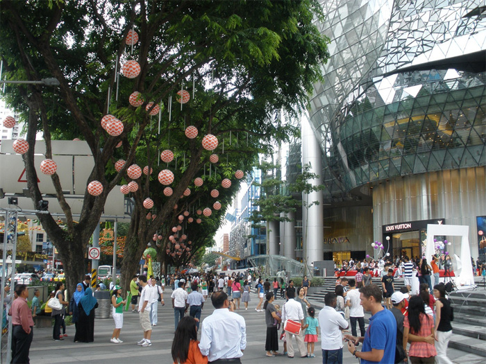 zakupy w Singapurze ekskluzywne centrum handlowe Singapur