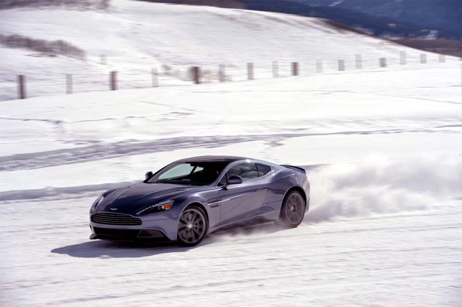 Aston Martin On Ice