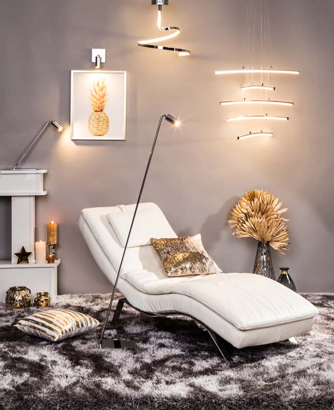 lampy podłogowa Stick LED, biurkowa Stick LED, kinkiet Stick LED, sufitowa Spring LED, wisząca Stella LED