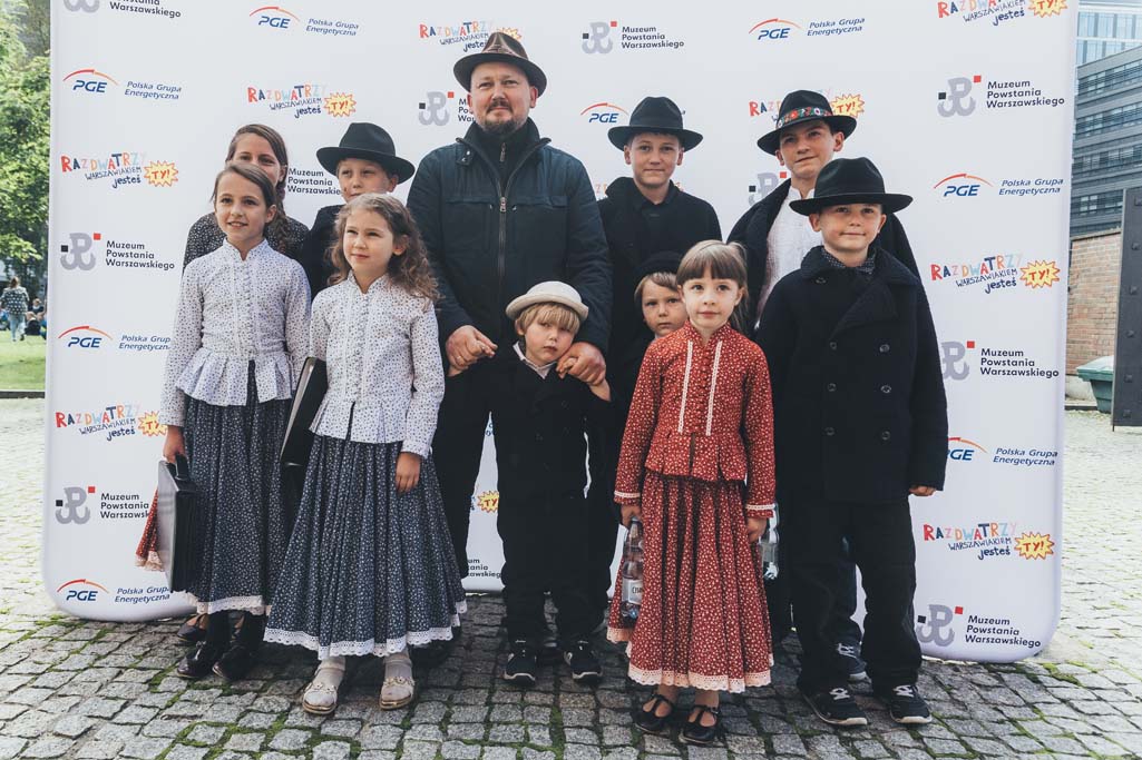 Joszko Broda z zespołem