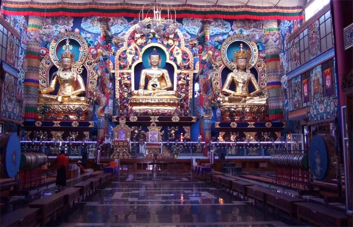 buddyjska kaplica Lhasa Tybet  Potrang Marpo