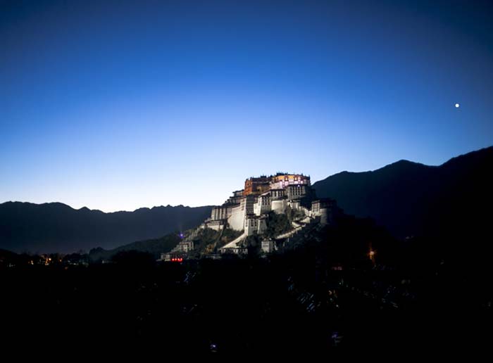 Lhasa Tybet Chiny Himalaje Pałac Potala