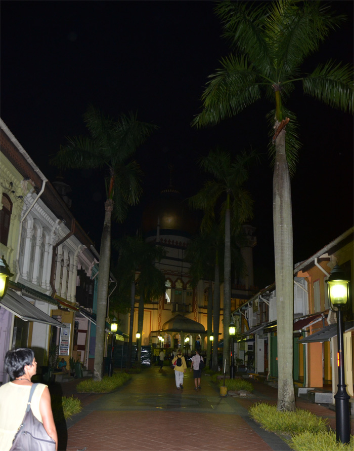 Singapur stolica Singapur zabytkowa dzielnica arabska Singapur