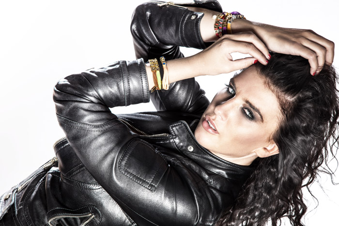 kurtki skórzane damskie